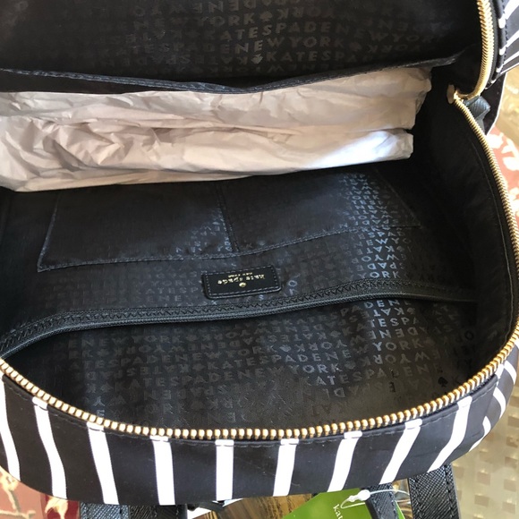 Kate spade Bradley stripe backpack&wristlet - Picture 6 of 8